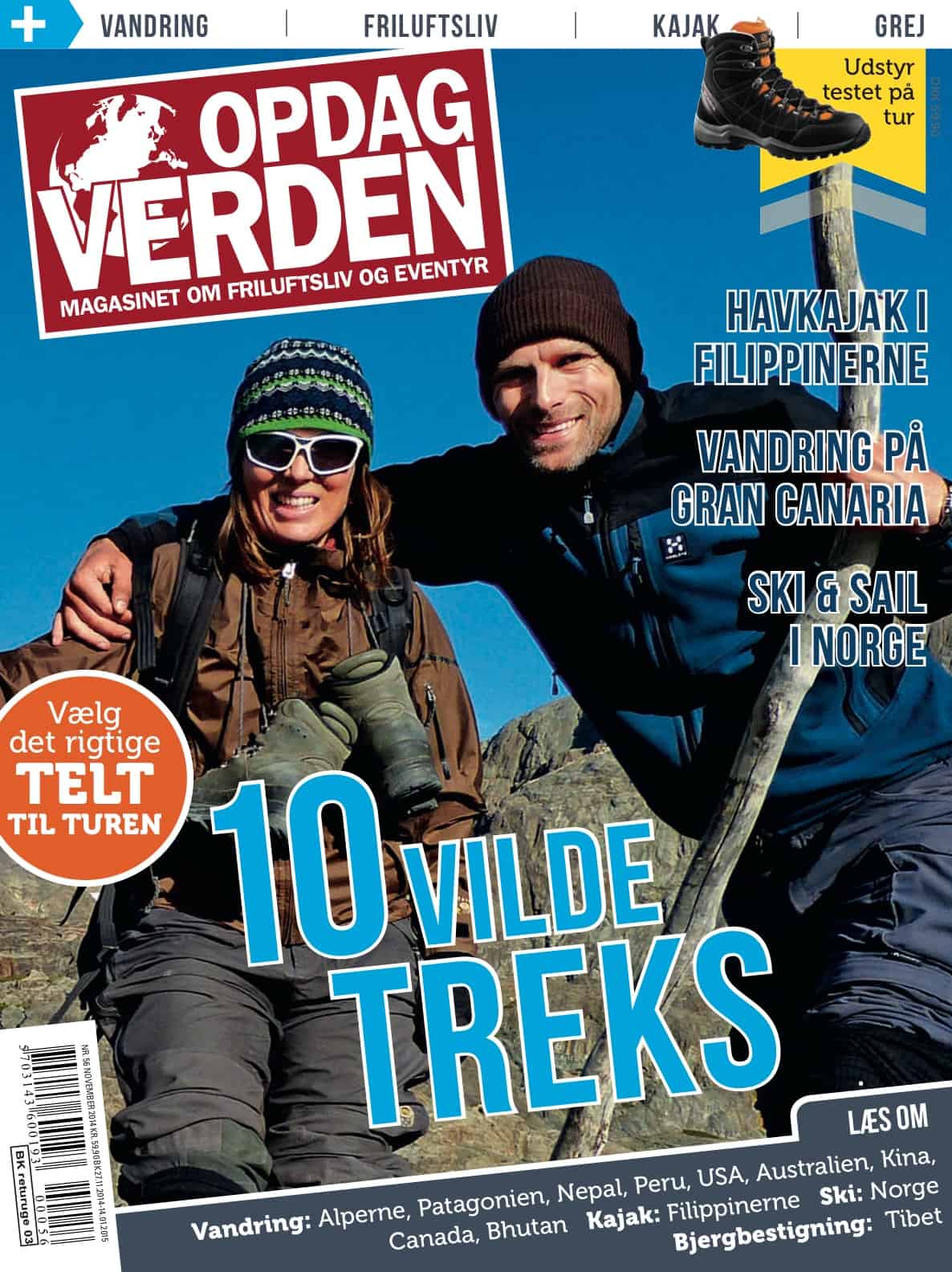 Coverbillede - Opdag Verden nr. 56 - December 2014