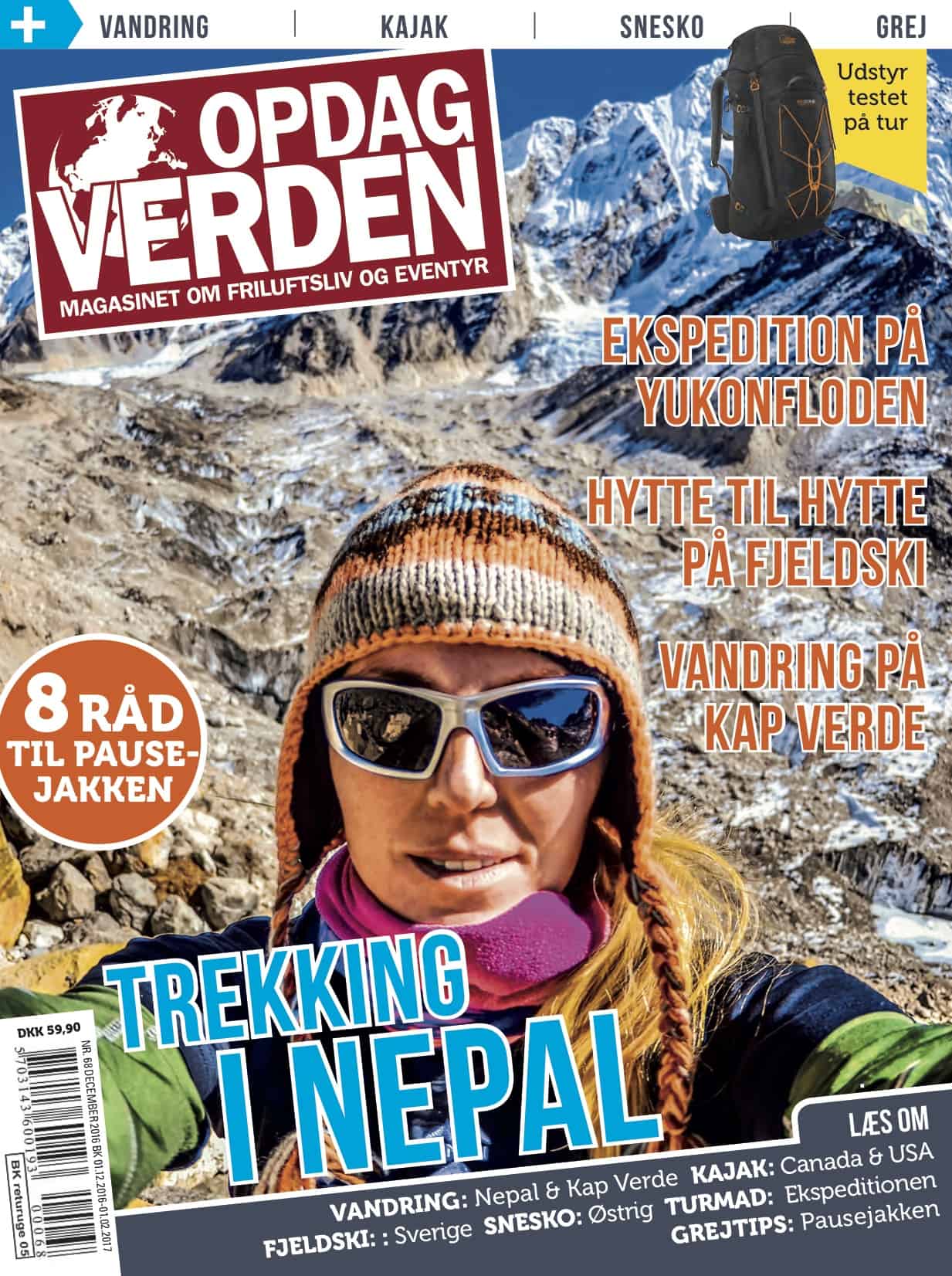 Coverbillede - Opdag Verden nr. 68 - December 2016