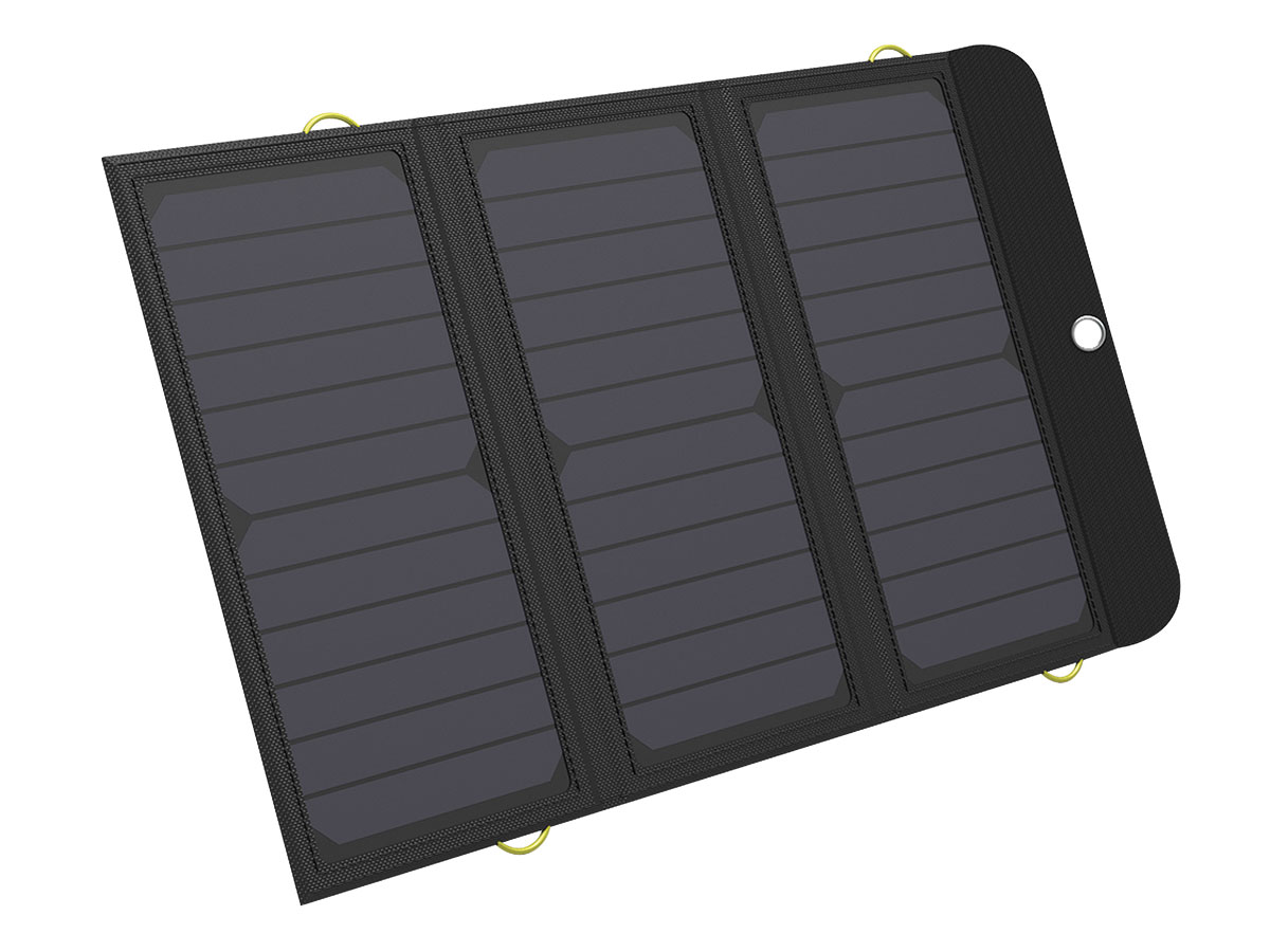 Solar charger 21w 2xUSB+USB